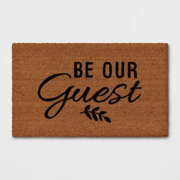 Other - Be Our Guest Doormat Black Beauty and the Beast